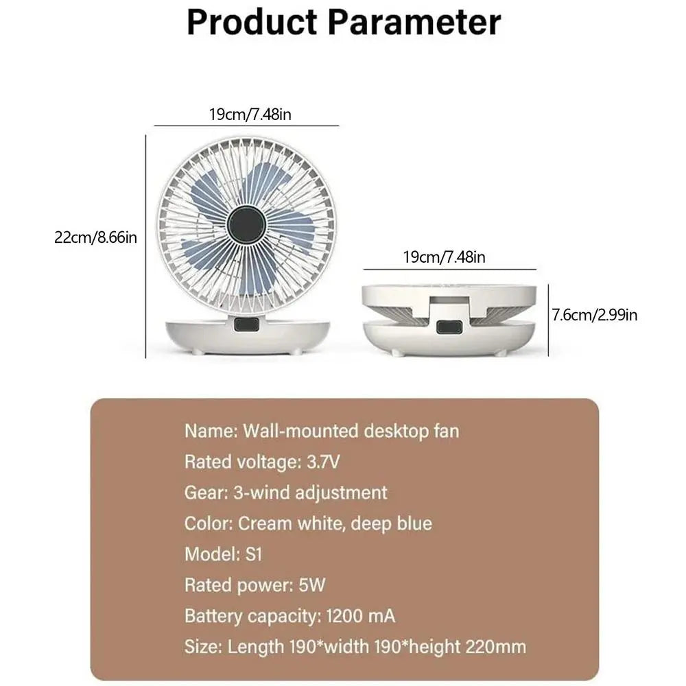 Household Dual-use Kitchen Fan | Bowlift