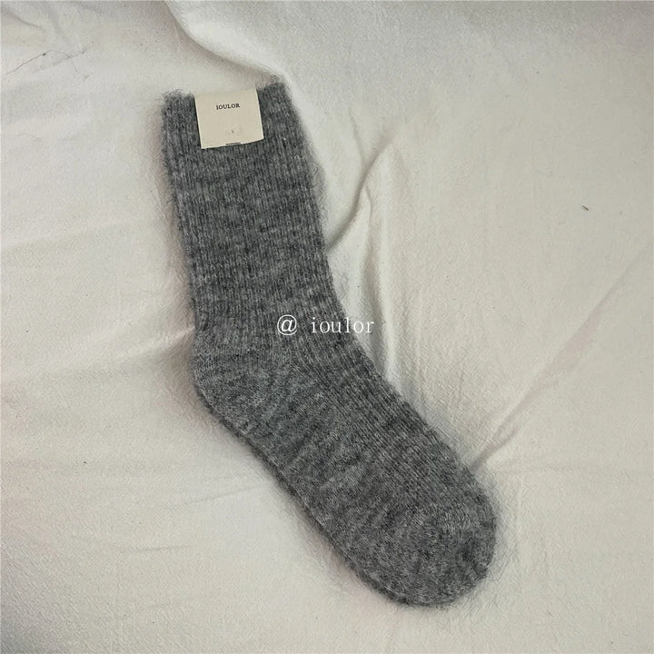 BowLift | CozyWarmth | Women's Thermal Socks | 9% Wool & Cashmere | Extra Thick & Soft | Japanese Knitting Style