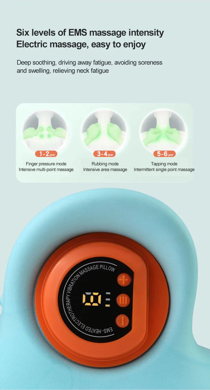 BowLift | EMS Cervical Spine Massage Pillow