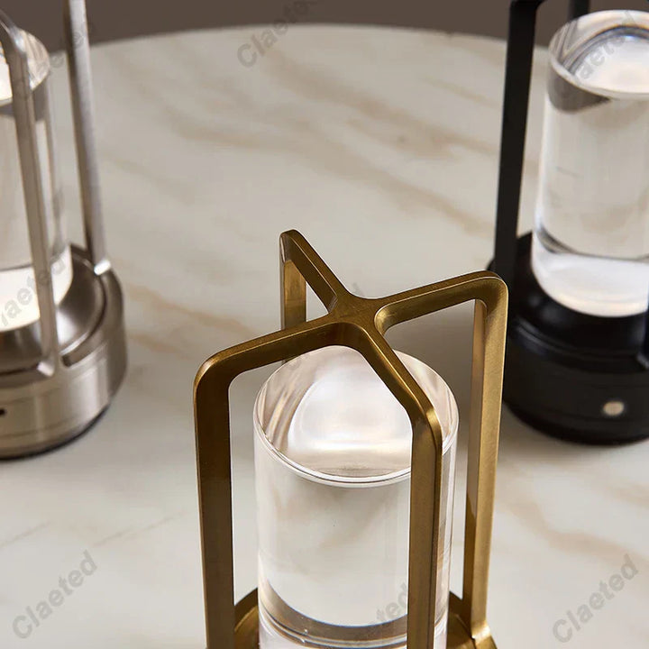 BowLift | Rechargeable Wireless LuxeGlow Table Lamp - Elegant Wireless Lamp for Every Mood