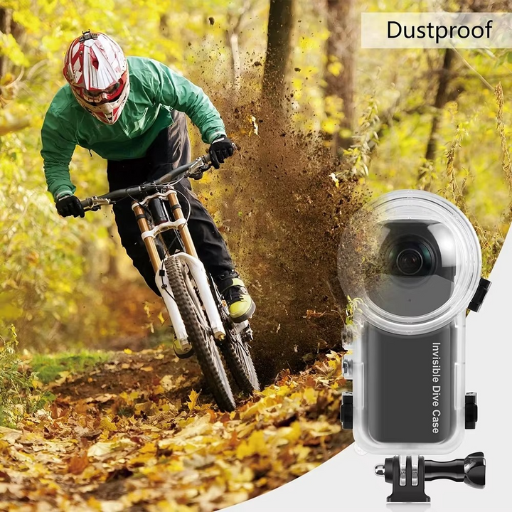 BowLift | Invisible Waterproof Dive Case for Insta360 X3 - 164 ft Underwater Housing Shell