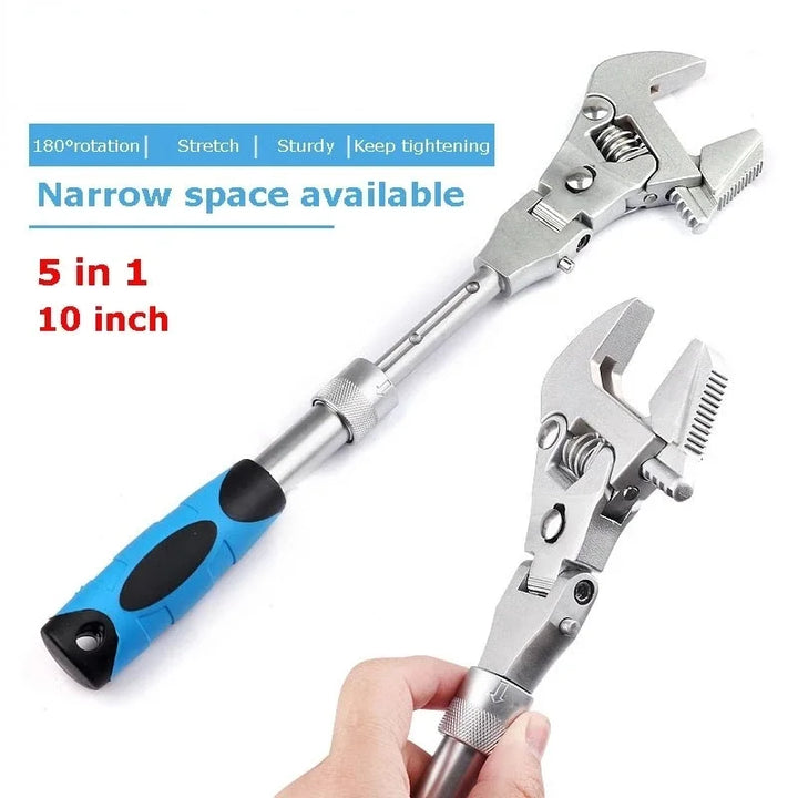 BowLift | Multifunctional Retractable Ratchet Wrench
