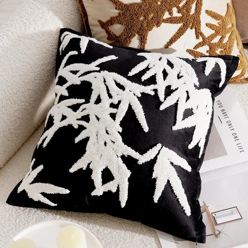 BowLift | Luxury Embroidered Decorative Cushion with Horse Print for Sofa and Living Room
