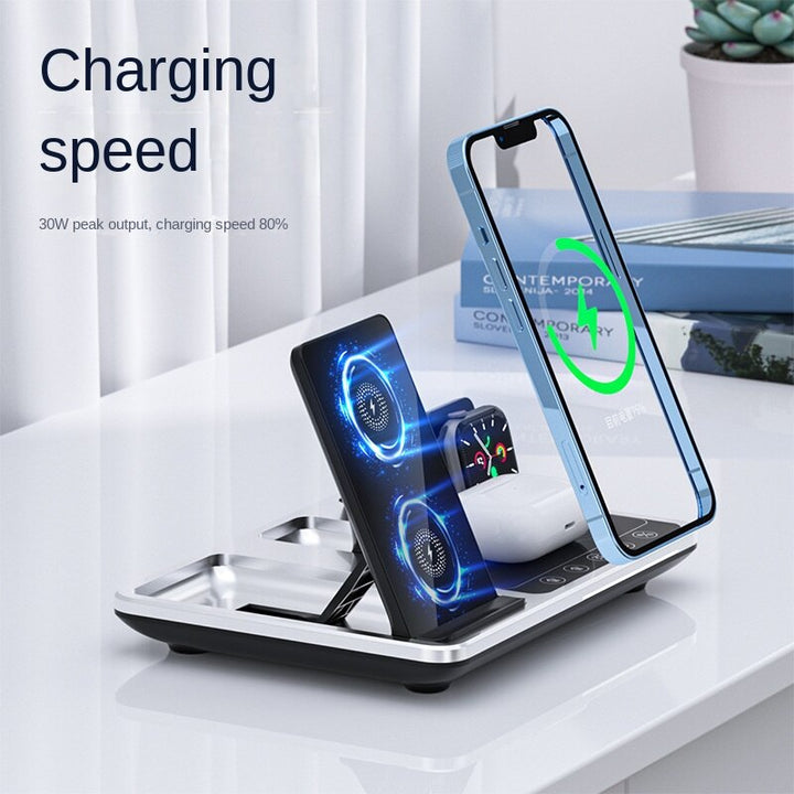 BowLift | All-In-One Wireless Charging Dock Clock