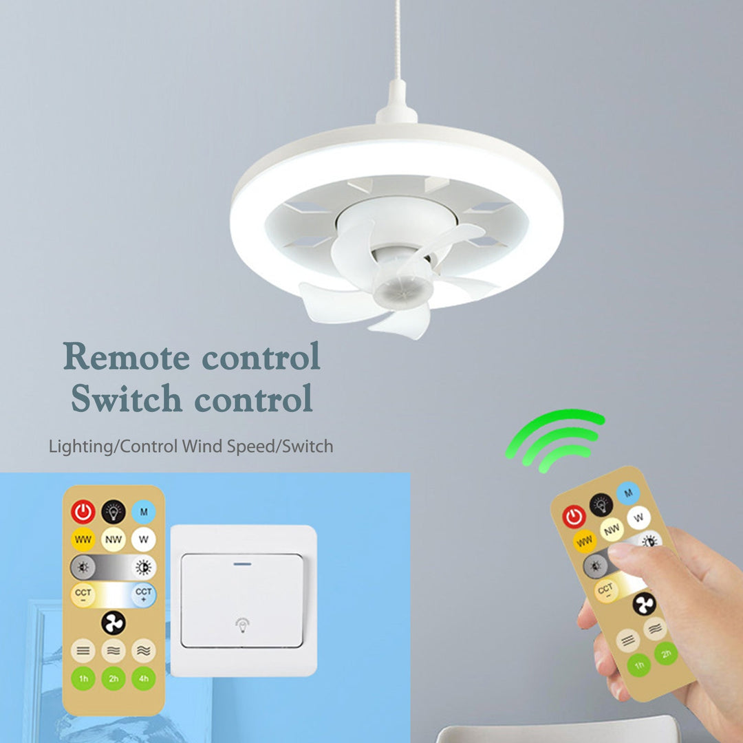 Unique 360° ceiling fan - Including free remote control | Bowlift