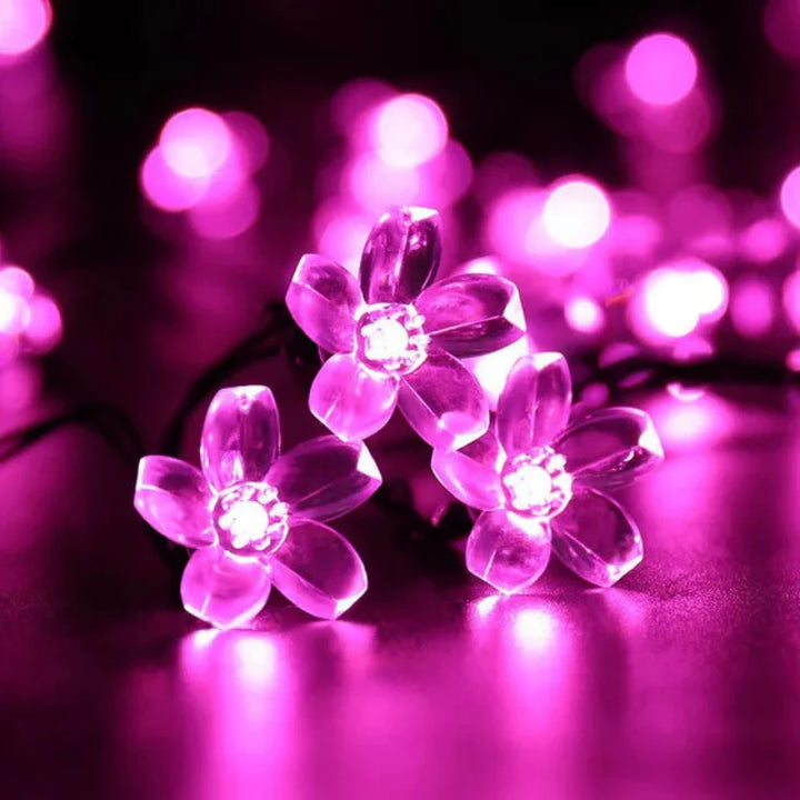 BowLift | Solar Flower String Lights
