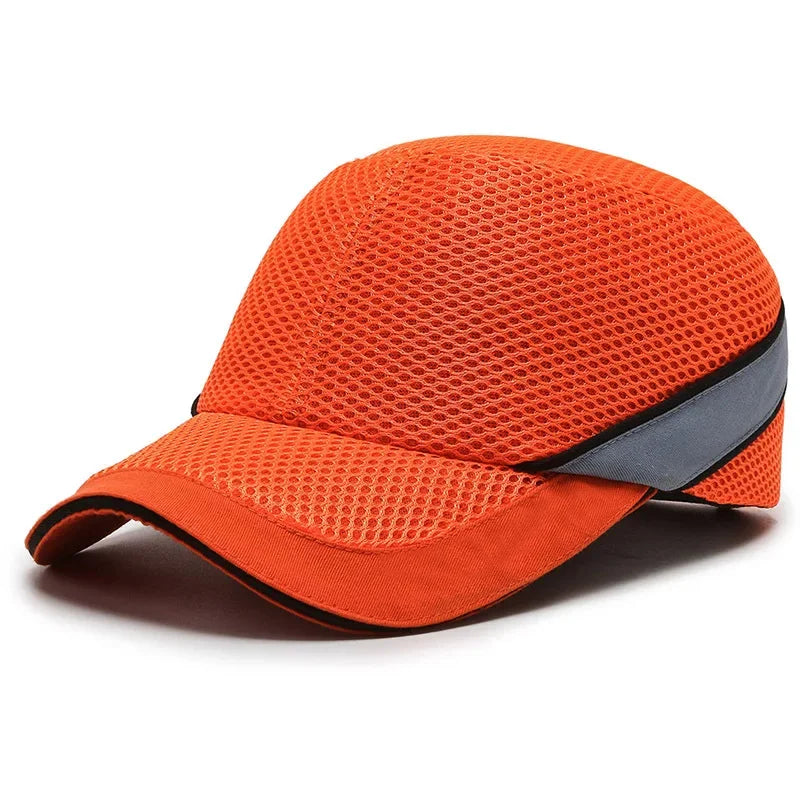 BowLift | Red Safety Bump Cap - Helmet with hard ABS inner core for head protection at home, work, and factory