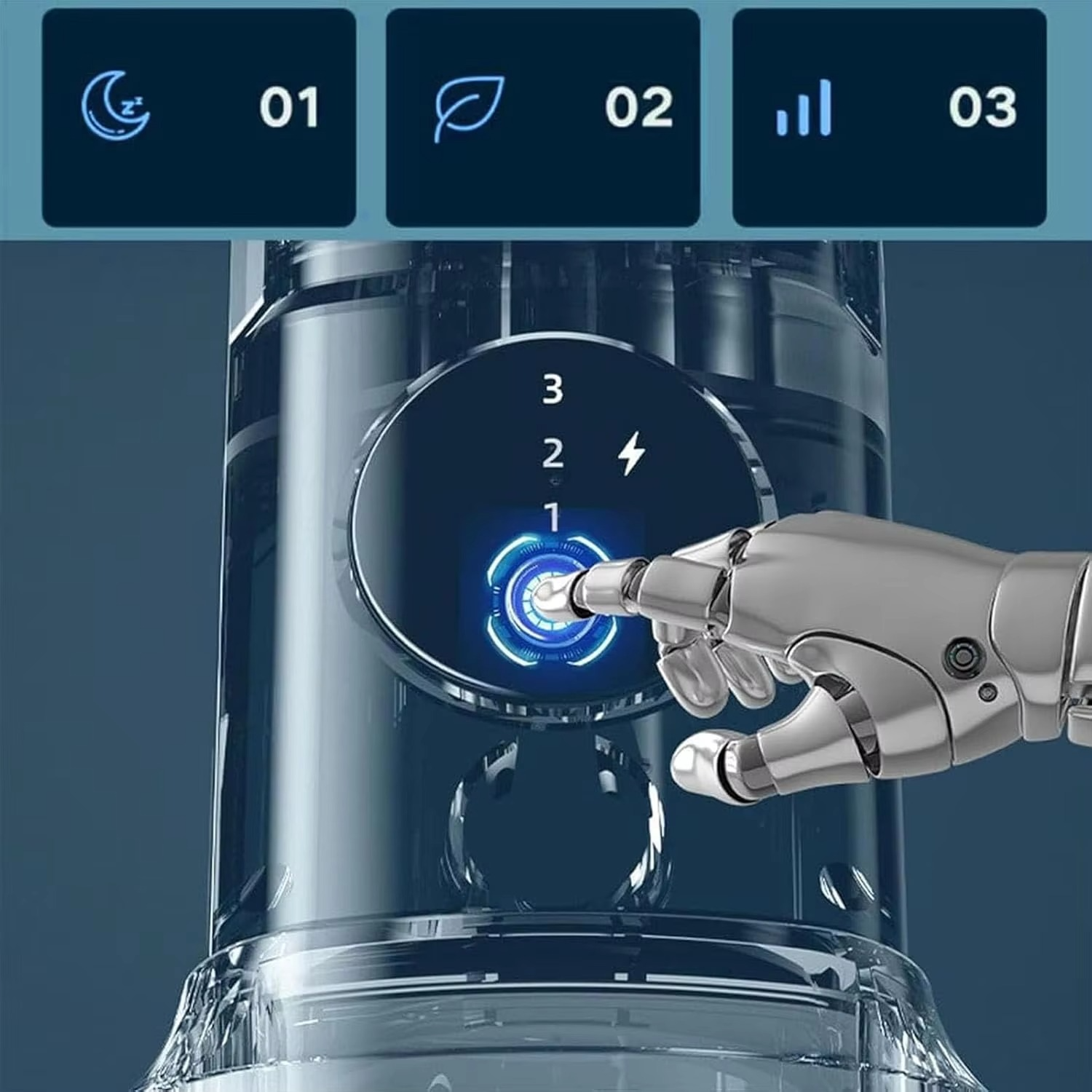 BowLift | 2024 Portable Air Conditioner with 3-Speed Cooling Fan for Bedroom and Office – Quiet & Compact