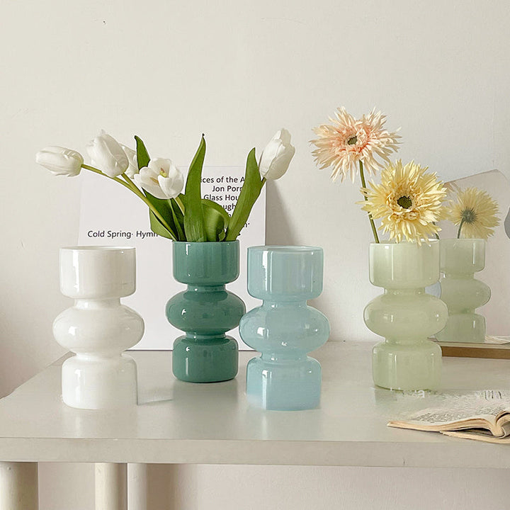 Glass Tier Vase - Multicolour | Bowlift