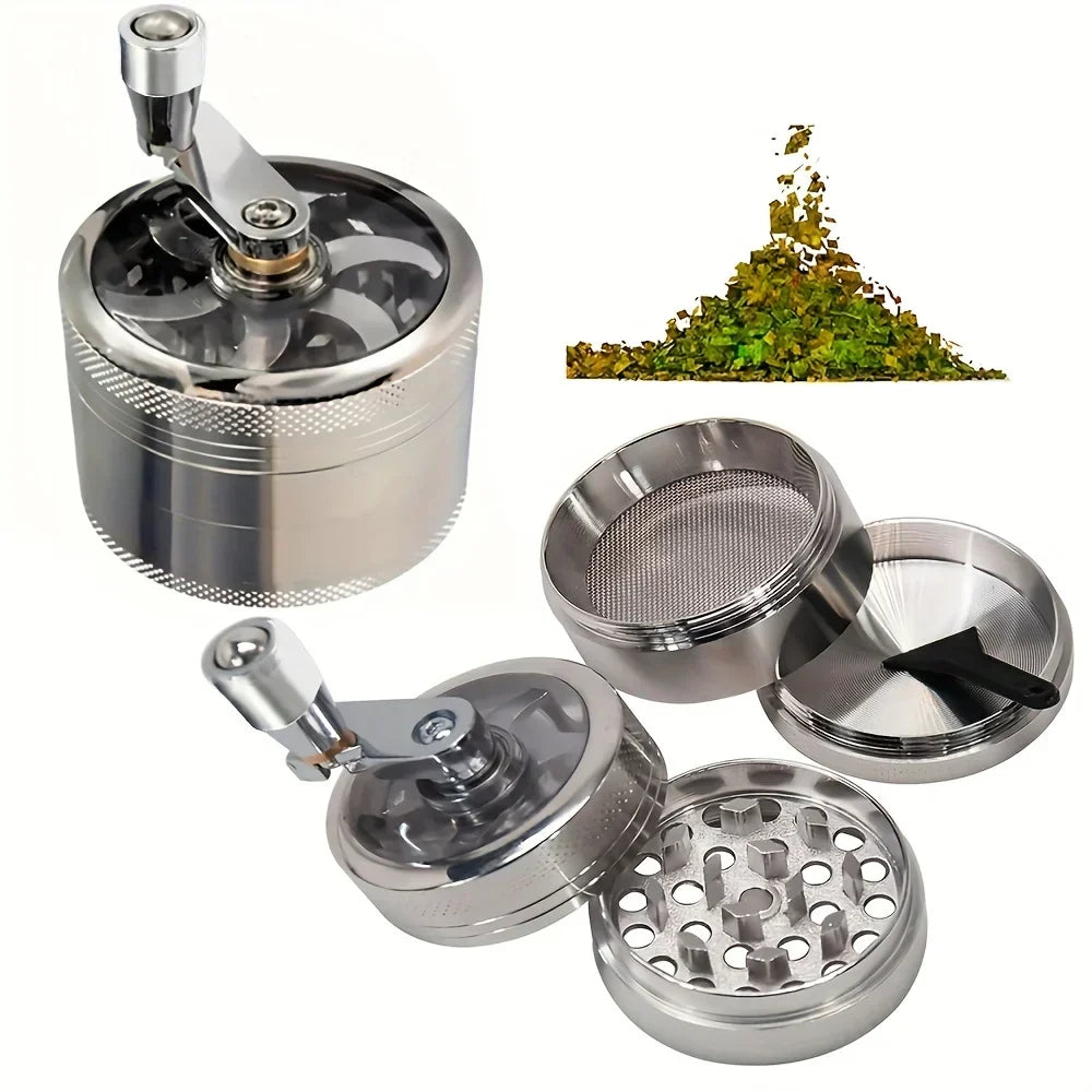 BowLift | Nut and Hard Spice Mill - Hand tool for grinding nutmeg, ginger, rock salt, and peppercorns