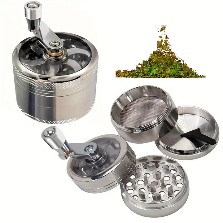 BowLift | Nut and Hard Spice Mill - Hand tool for grinding nutmeg, ginger, rock salt, and peppercorns