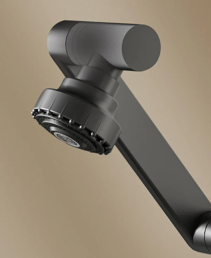 Aqua Twist Duo-Flex Basin Mixer – 360° swiveling two-hole faucet for hot and cold water Bowlift