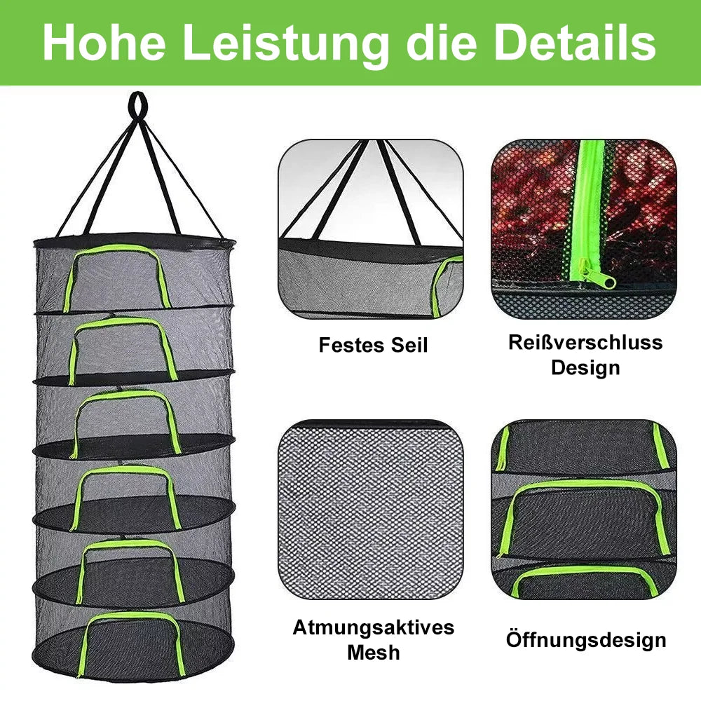 BowLift | HerbMax Drying Net | Multi-Layer Design | Quick & Efficient | Robust & Waterproof