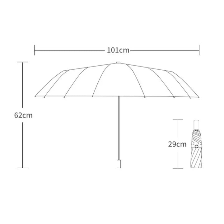 Handmade Bamboo Calligraphy Umbrella | Bowlift