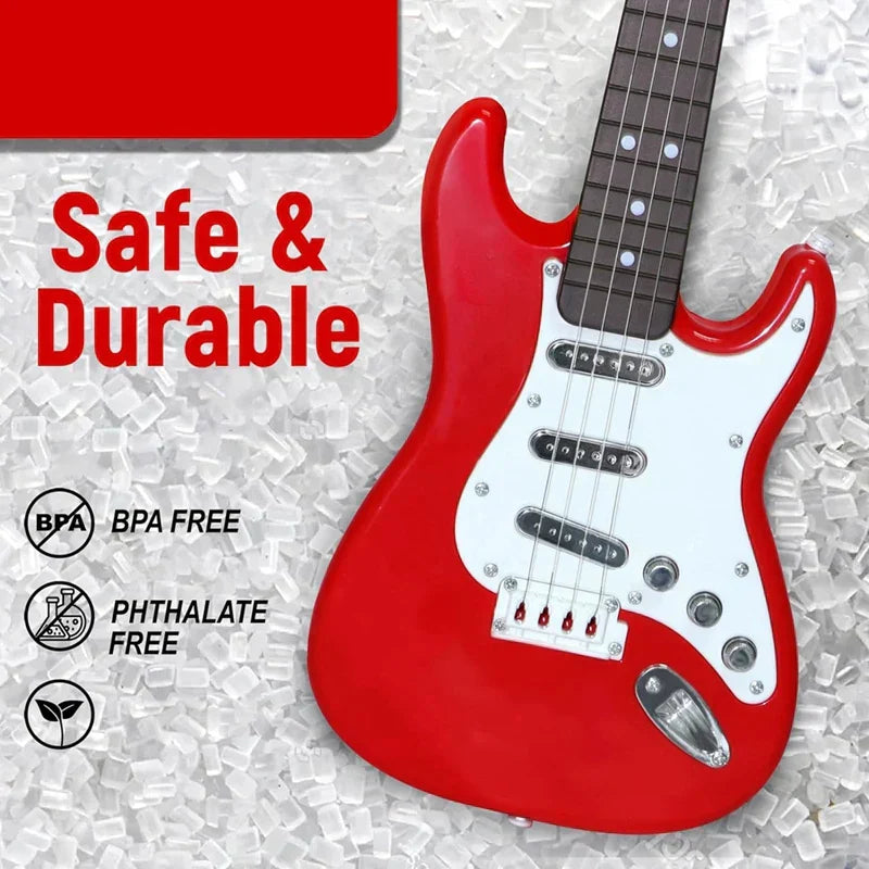 BowLift | 4-String E-Guitar Toy for Children - Portable Musical Instrument, Perfect Gift for Young Musicians