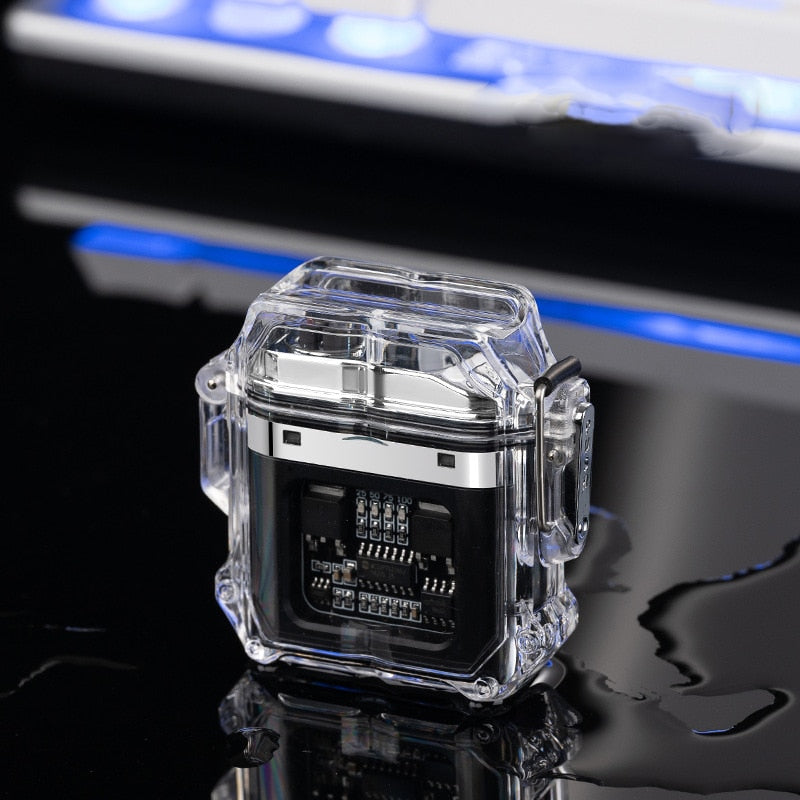 Prismatic Rainbow Windproof Double Arc Lighter | Bowlift