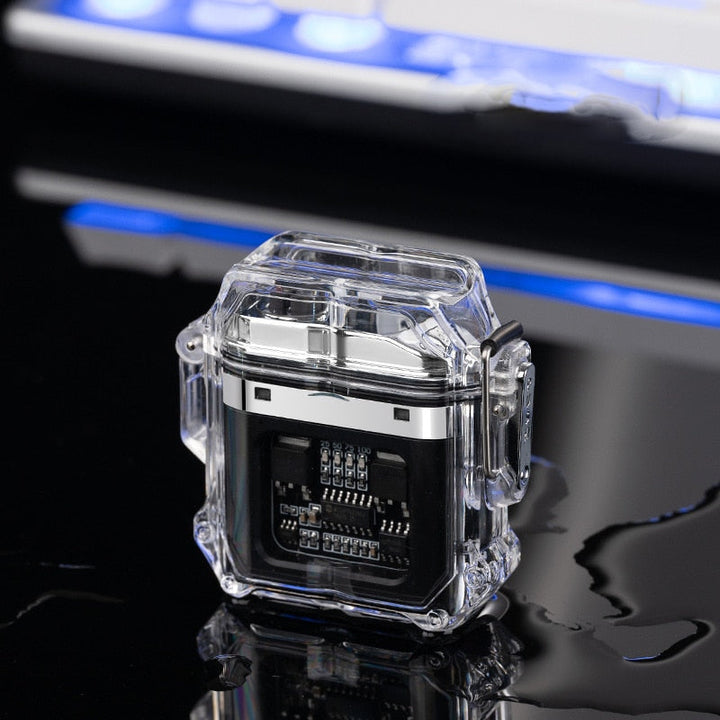 Prismatic Rainbow Windproof Double Arc Lighter | Bowlift