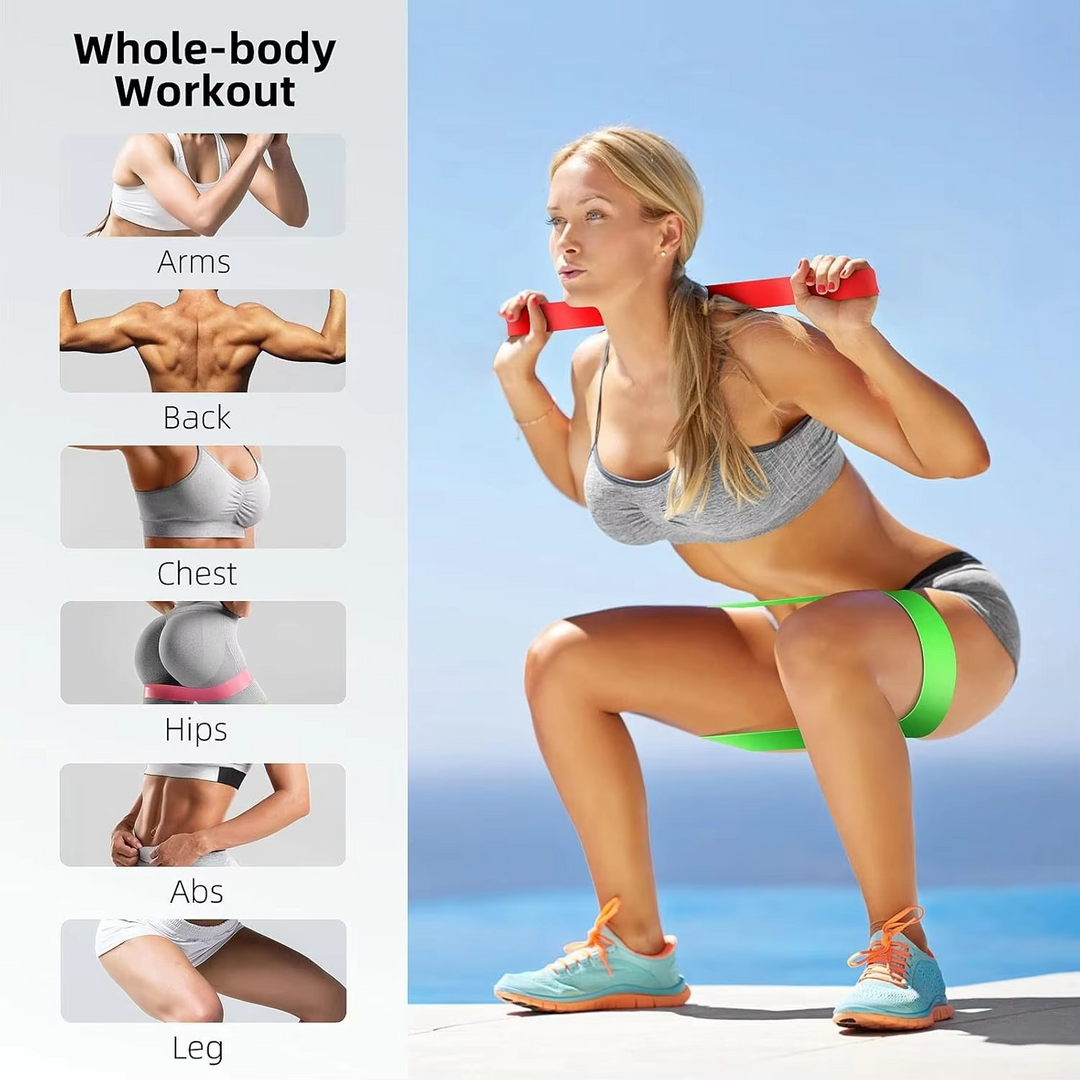 BowLift | Resistance Bands Fitness Set for Strength Training and Full Body Workouts