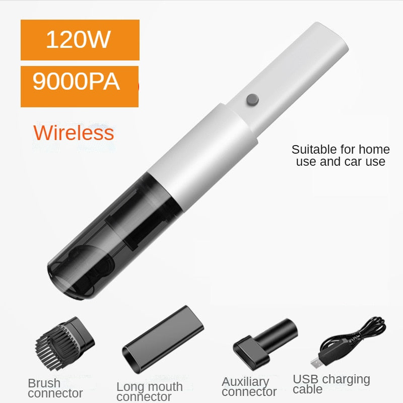 AeroClean Wireless Mini Vacuum Cleaner with Vacuum Function – USB Rechargeable | Bowlift