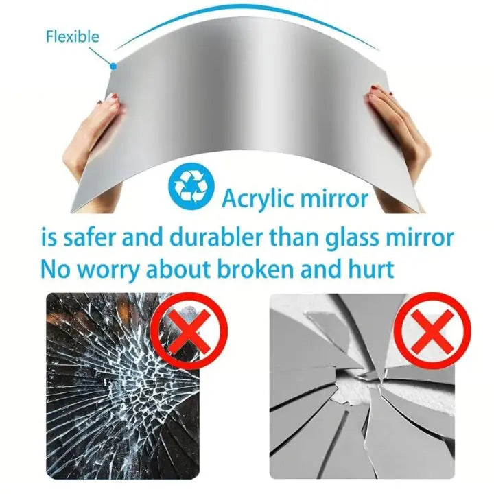 BowLift | Self-adhesive DIY mirror – Flexible & decorative