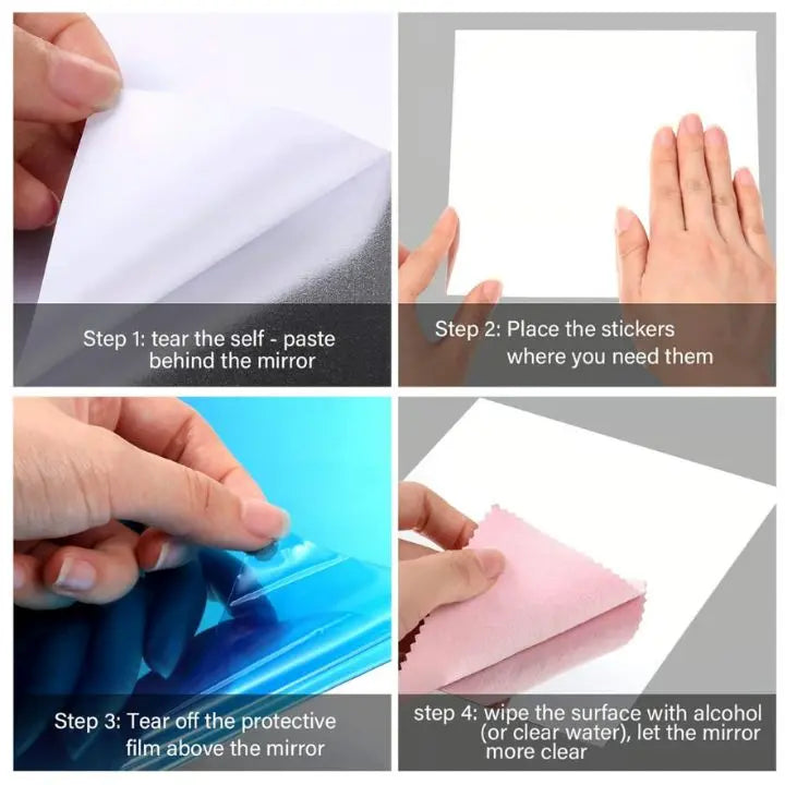 BowLift | Self-adhesive DIY mirror – Flexible & decorative