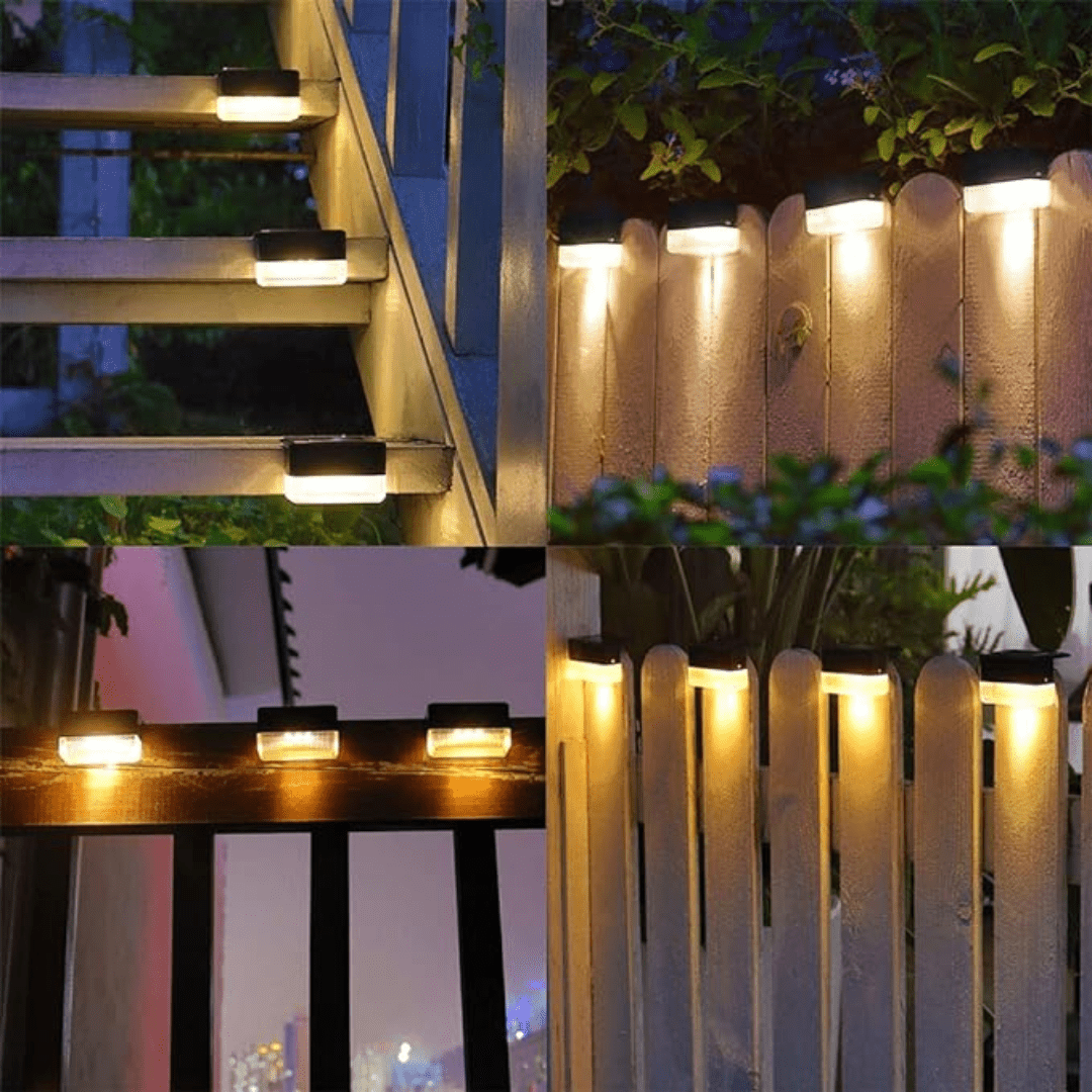 BowLift | Self-adhesive solar lights for garden, stairs & balcony with warm white light