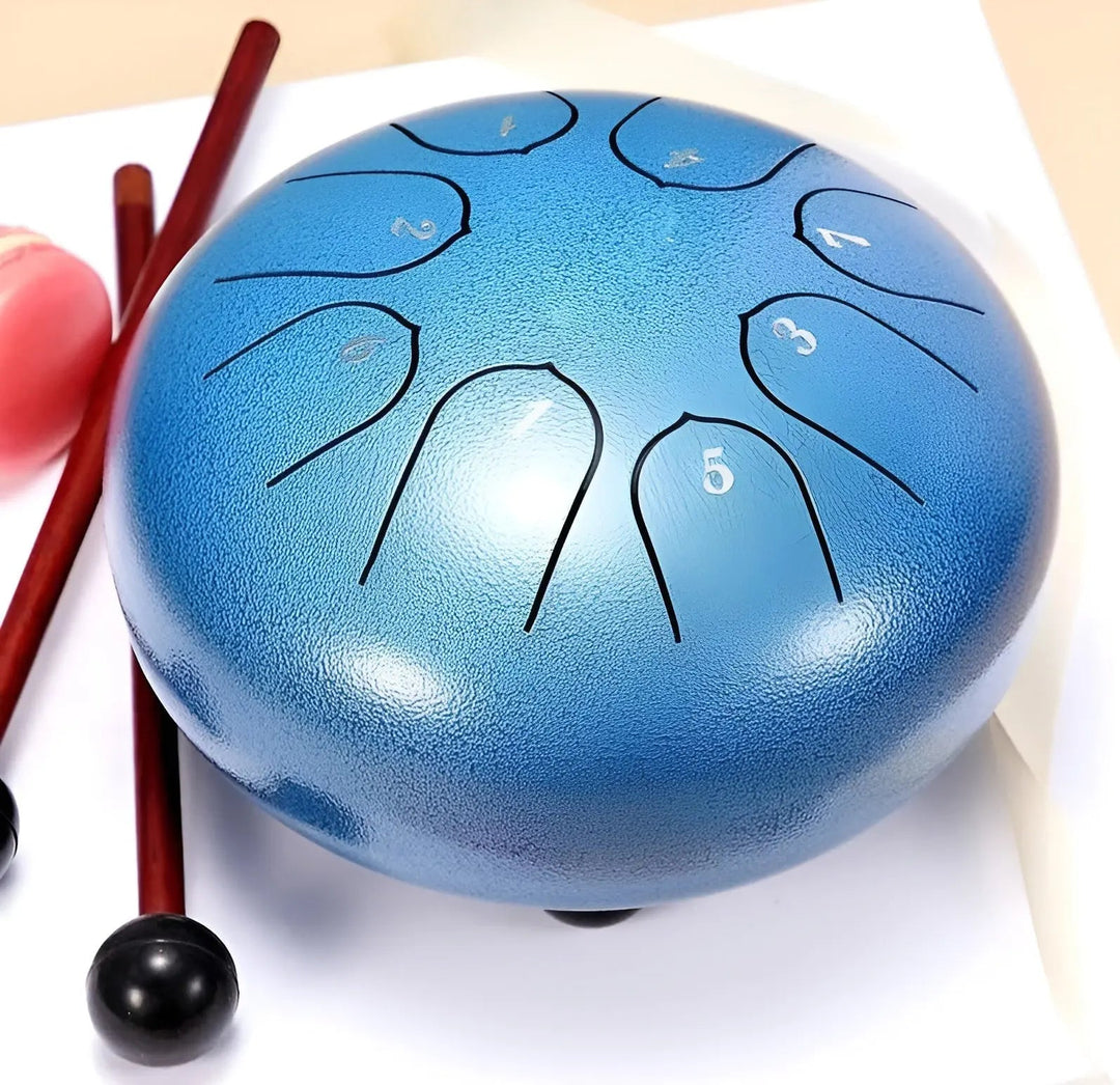 Steel Tongue Drum - SerenityRain | Bowlift
