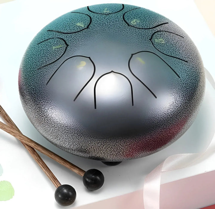 Steel Tongue Drum - SerenityRain | Bowlift