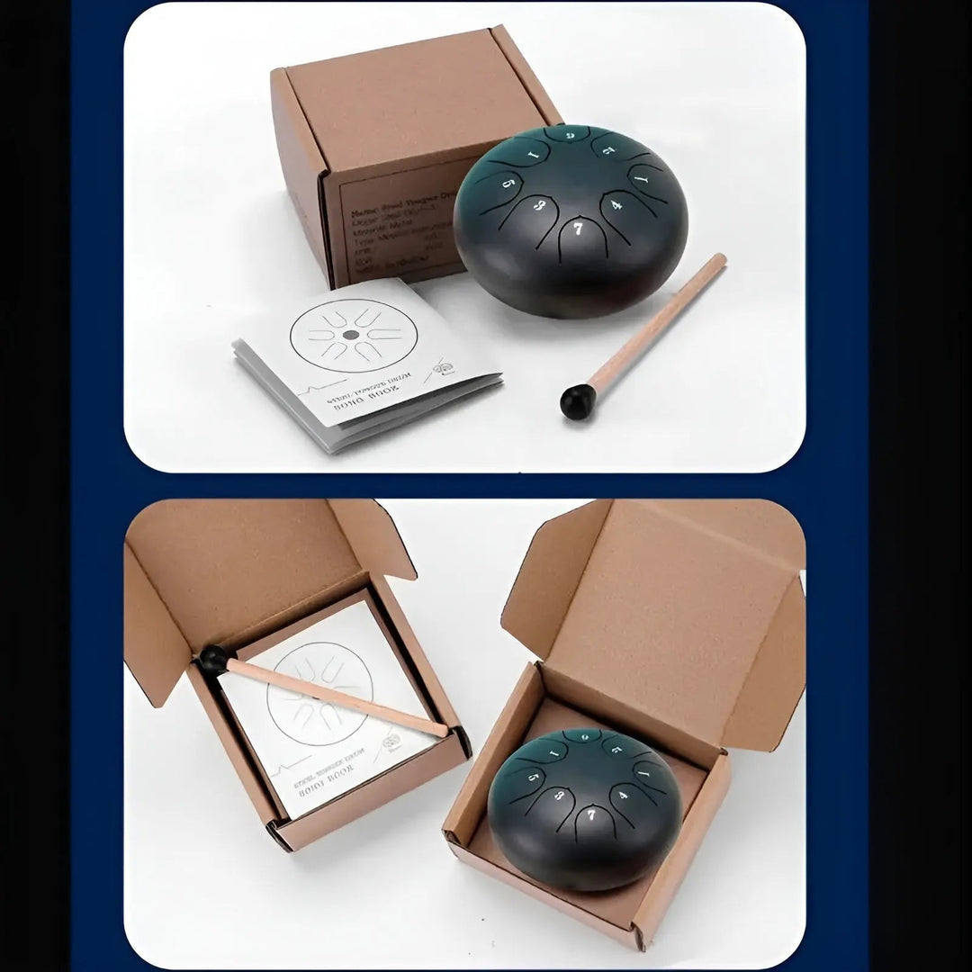 Steel Tongue Drum - SerenityRain | Bowlift