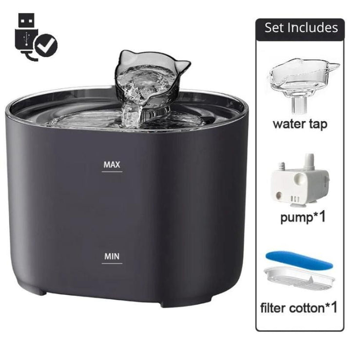 BowLift | Wireless Automatic Cat Water Fountain | Filtered Fresh Water for Your Pet