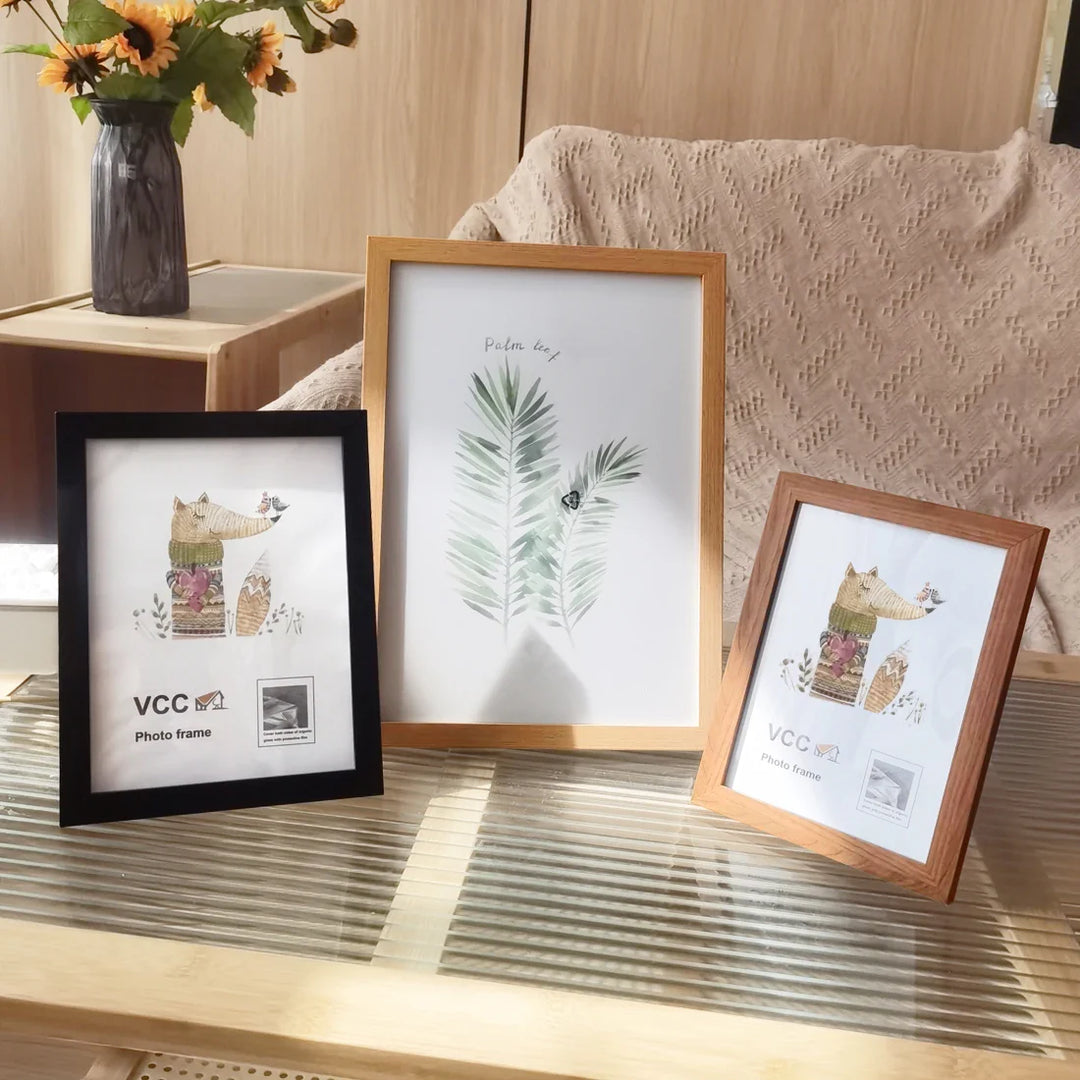 Set of 5Pcs Wooden Frames For Canvas Prints Photos Wall Art Frames 10x15cm 15x20cm 5x7inch A4 21x30cm 20x25cm Nordic Picture Frames | Bowlift