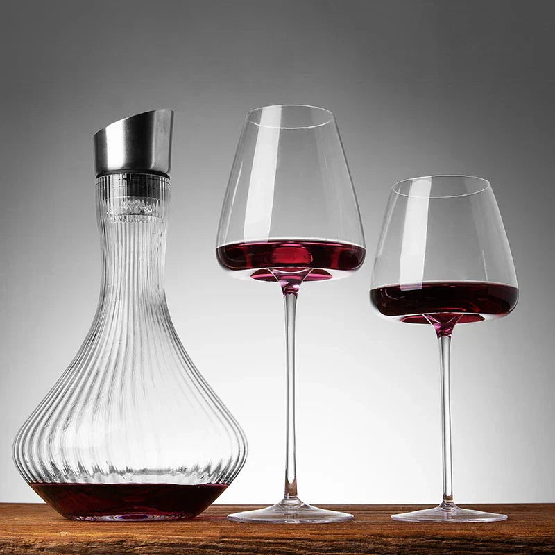 Sets of 2, 4 & 6 Handmade Crystal Wine and Champagne Glasses - 4 Sizes | Bowlift