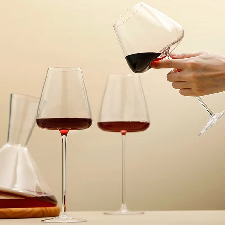 Sets of 2, 4 & 6 Handmade Crystal Wine and Champagne Glasses - 4 Sizes | Bowlift