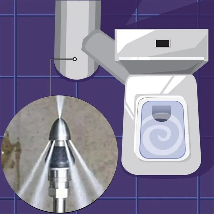 BowLift | Drain cleaning tool High pressure nozzle