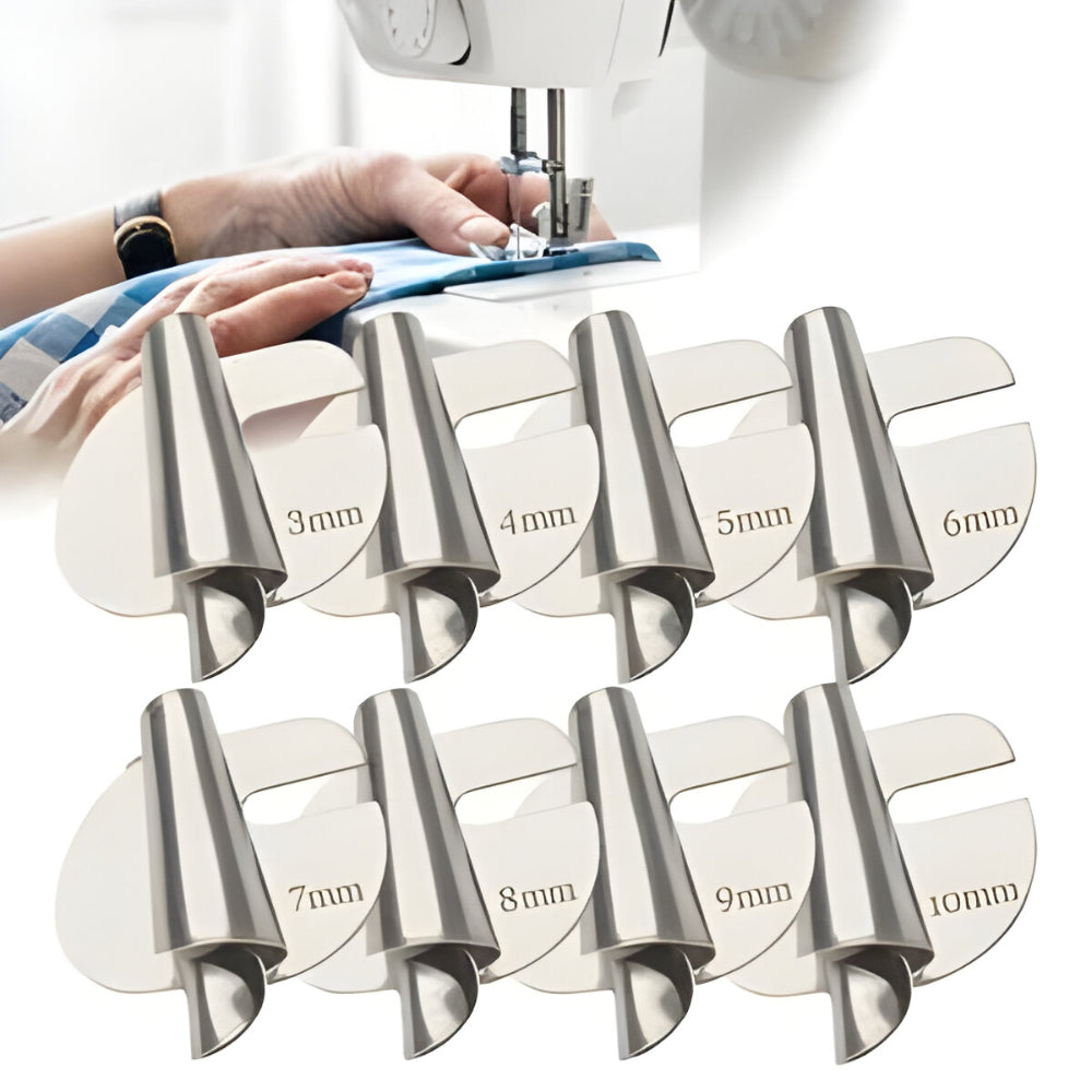 BowLift | Sewing Machine Stainless Steel Hemmer Foot Set