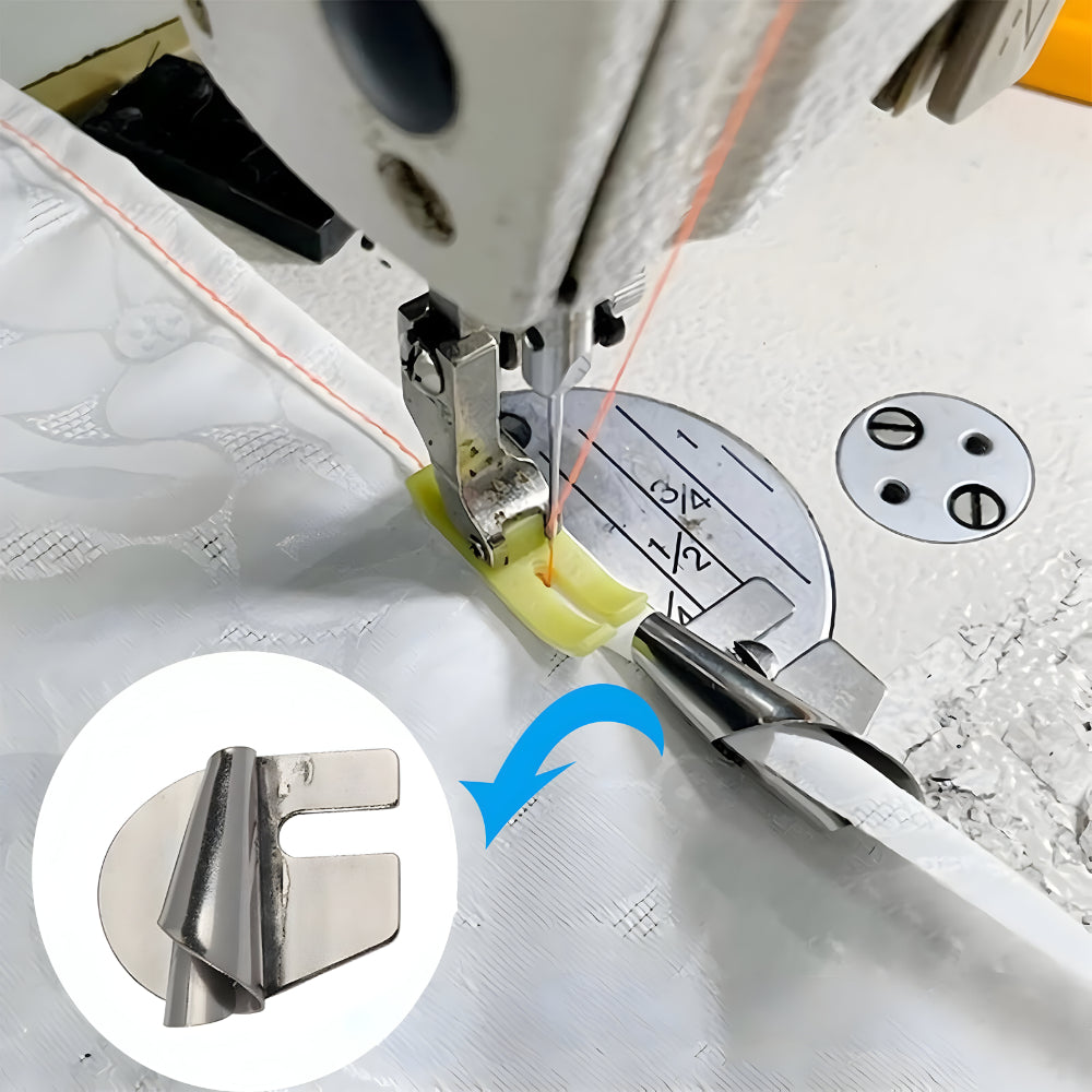 BowLift | Sewing Machine Stainless Steel Hemmer Foot Set
