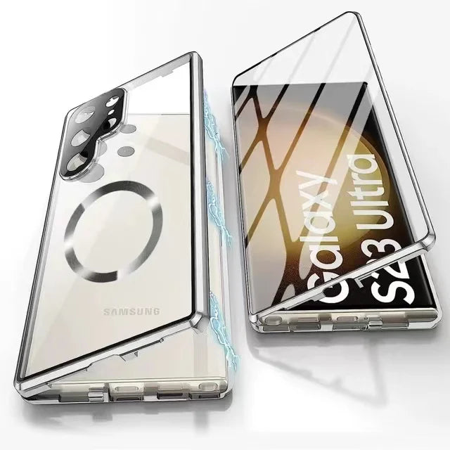 BowLift | Metal Aluminum Alloy 360 Case with Safety Closure for Samsung Galaxy S24-S23 Series