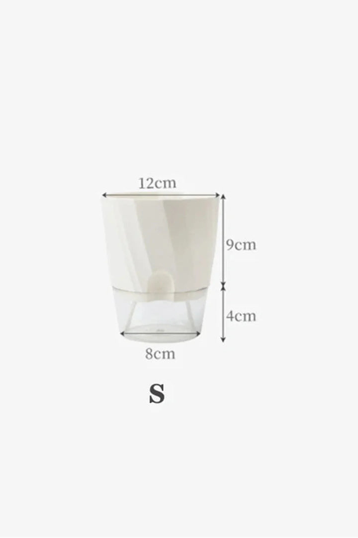 Transparent office plant pot | Bowlift