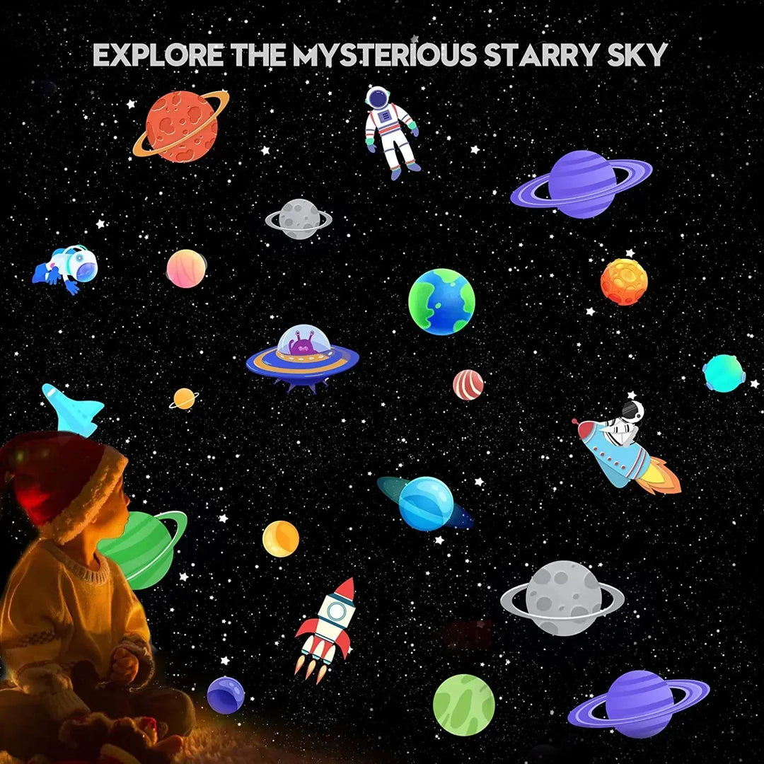 BowLift | Star Explorer UFO LED Galaxy Projector