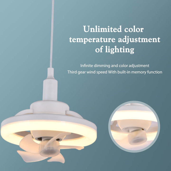 Unique 360° ceiling fan - Including free remote control | Bowlift