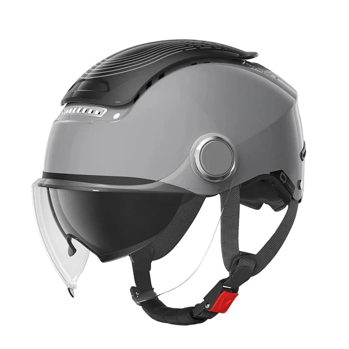 BowLift | Open Face Motorcycle Helmet with Dual Lenses & Breathable Summer Design – RiderMax