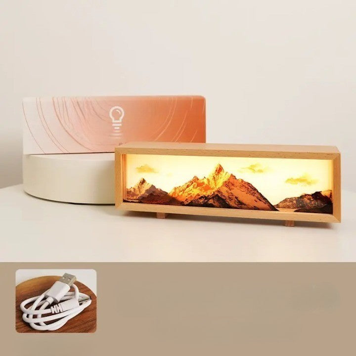 BowLift | Dream Aura Interactive Desktop Artsy Canvas Lamp