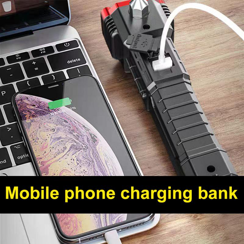 BowLift | Multifunctional Heavy-Duty Magnetic Safety Rechargeable Flashlight