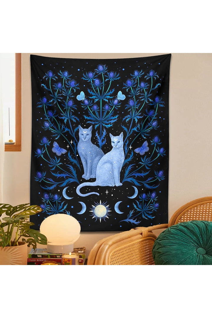 Cat Wall Tapestry | Bowlift