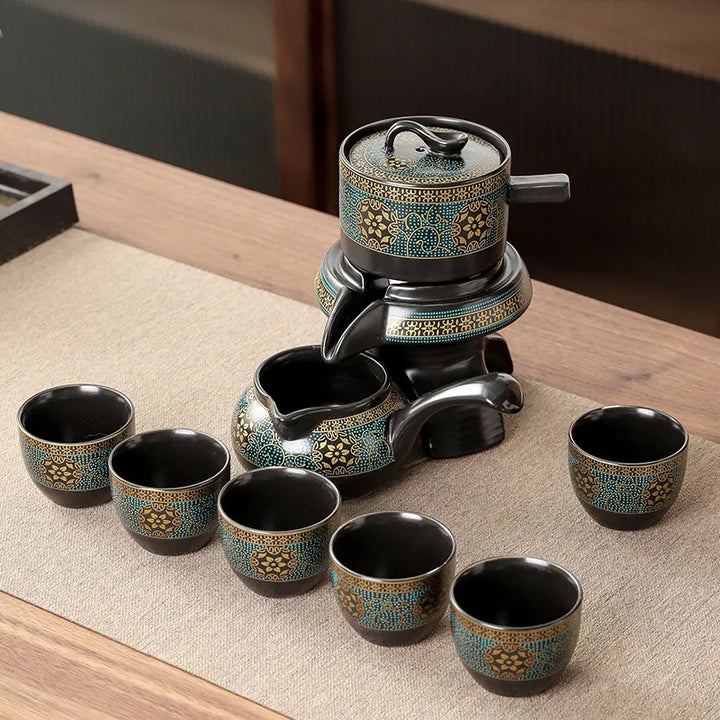 BowLift | Mystic Sip Kung-Fu Ceramic Tea Set