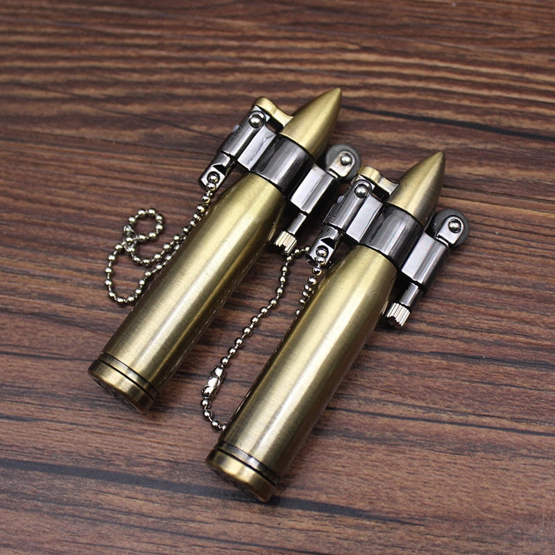 Jet Power Retro Metal Keychain Lighter | Bowlift