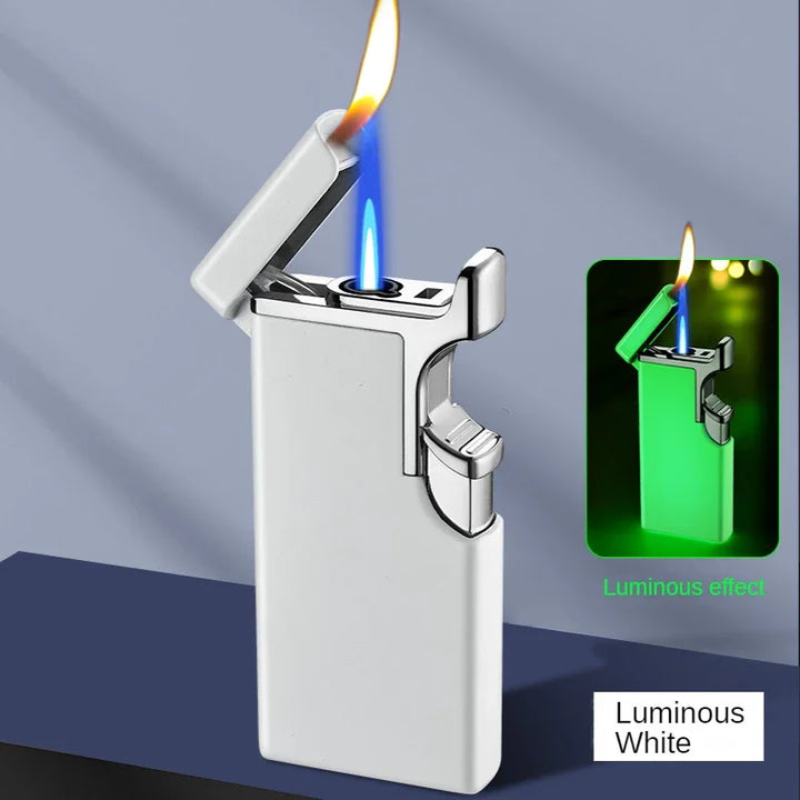 Metal Double Fire Jet Butane Lighter | Bowlift