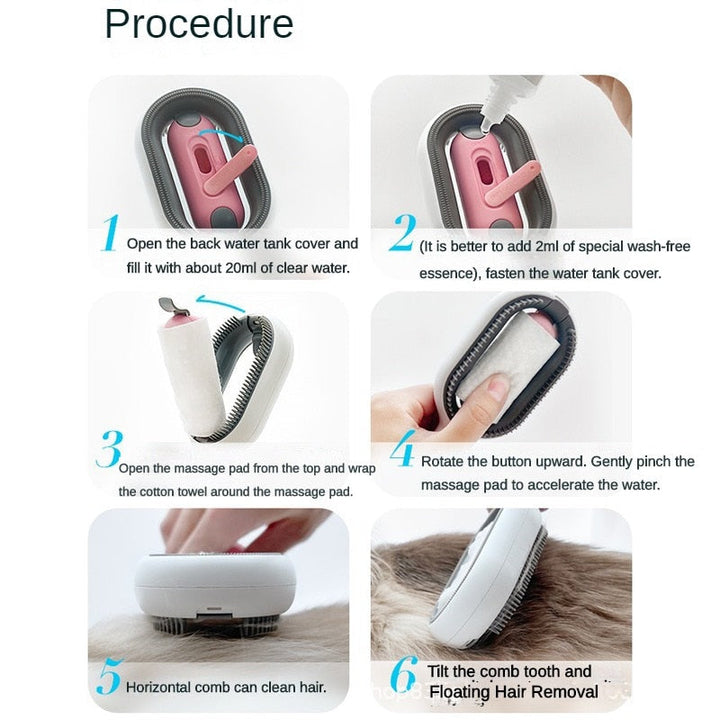 BowLift | Sticky Fresh Fur Pet Water Cleaning Brush