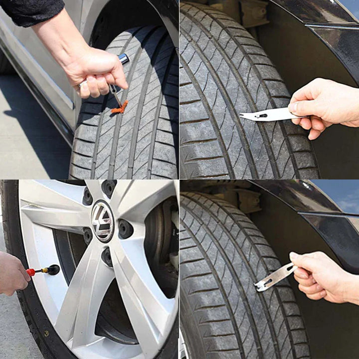 Tire Repair Kit Car Motorcycle | Bowlift