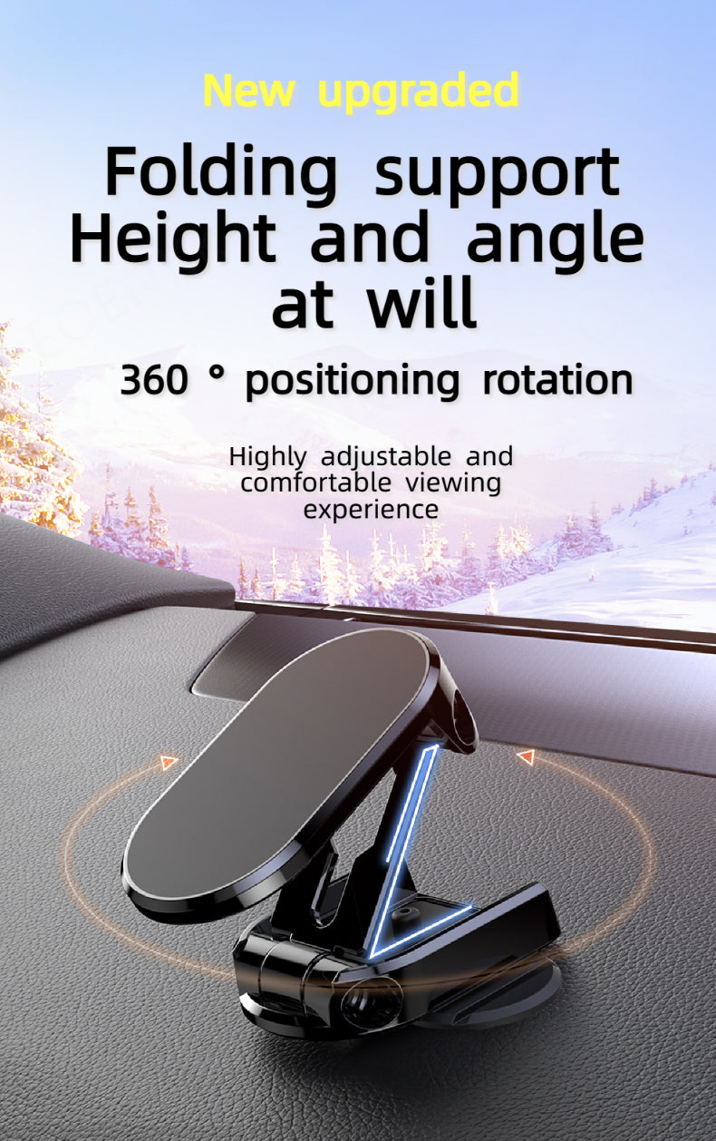 BowLift | Rotatable Magnetic Dashboard Car Phone Holder